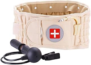 Back Decompression Belt Lumbar Support for Back Pain Relief- Lower Back Traction Device