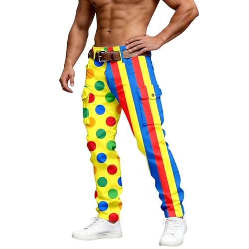 Pantalon cargo décontracté confortable style streetwear ample avec grandes poches homme