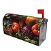 Lots of Fresh Vegetables Mailbox Cover for Outdoor Decor Magnetic Strips Unique and Practical Design for All Seasons 25.5x21 in