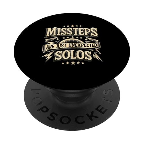 Missteps Just Unexpected Line Dance Cita Line Dancing PopSockets PopGrip Adhesivo