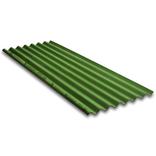 Charminar Coloured Fiber Cement Roofing sheets (2 Meter, Green, 75