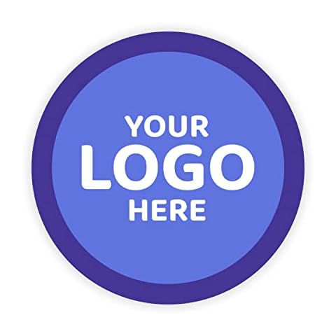 Personalised Customised Sticker Labels - Full Colour Photo, Image, Logo or Text - 37mm Waterproof HJET Satin Plastic Label (Pack of 20) Cover