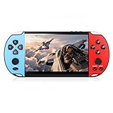 JXD 5.1-inch Multi-function Game console Built-in Classic Retro Games Arcade Video Music E-book Recording TV output Handheld Game Console Portable Game System Birthday/Christmas gift
