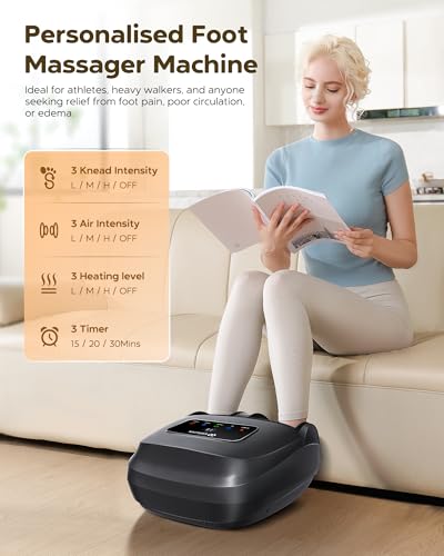 50% Off EaseZen Foot Massager with Heat and Remote - Image 5