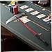 HANABASS Telescopic Poker Chip Rake Pusher Accessory for Efficient Collection and Display Portable Chip Holder for Home Games Parties and Professional Use and Convenient Design