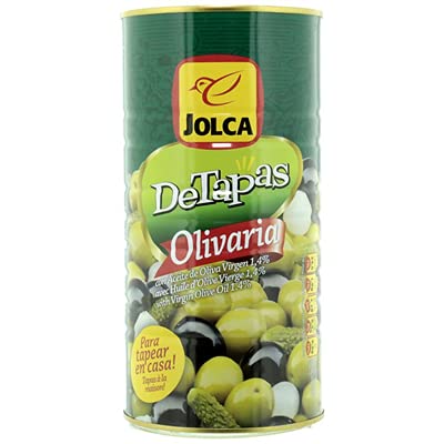 Olivaria - Coctel de Aceitunas y Encurtidos - Para Tapear en Casa - 750g