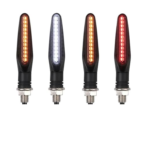 Clignotants moto haute visibilité avec feux de circulation de jour LED