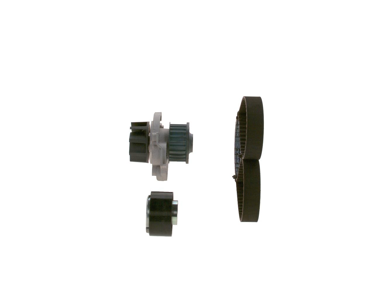 BOSCH 1 987 946 387 Kit cinghia distribuzione pompa acqua N° denti: 124 22 mm Compatibilità con OPEL COMBO Cassone/Furgonato/Promiscuo X12 Combo Combi/Tour X12, FIAT 500 312 PANDA 169 500X 334