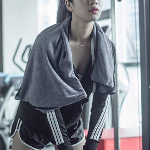 Toalha de academia de algodão macio absorvente de suor CliSPEED Toalha fitness toalha esportiva toal