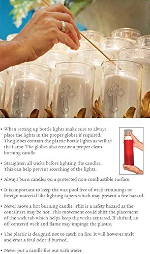 Root Candles 7-Day Clear Glass Devotional Prayer Candle, Come Let Us Adore Him #TOP3