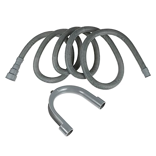 HOODANCOS Tubo Alimentazione Lavatrice Flessibile PVC Facile e Resistente Alla Corrosione per Lavatrici Automatiche Installazione