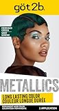 Got2b Metallics Permanent Hair Color, M77 Mermaid Green