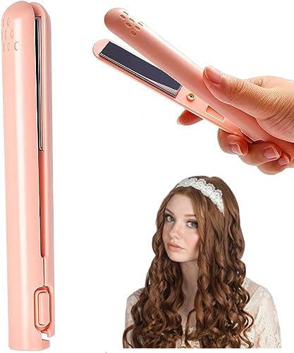 Mini 2 in 1 Travel Hair Straightener and Curler