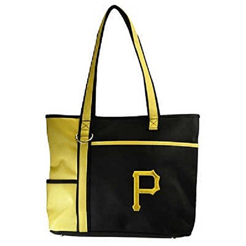 Charm14 MLB Pittsburgh Pirates Womens Tote Bag with Embroidered Logo by Little Earth