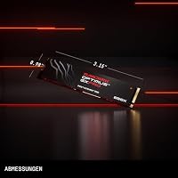SANDISK Optimus GX PRO 850X NVMe SSD 2 TB (bis zu 7.300/6.600 MB/s sequentielles Lesen/Schreiben, M.2 2280, PCIe 4.0, bis zu 1.200 TBW) Gaming-Speichererweiterung, leistungsstarke interne SSD – Ansicht 6