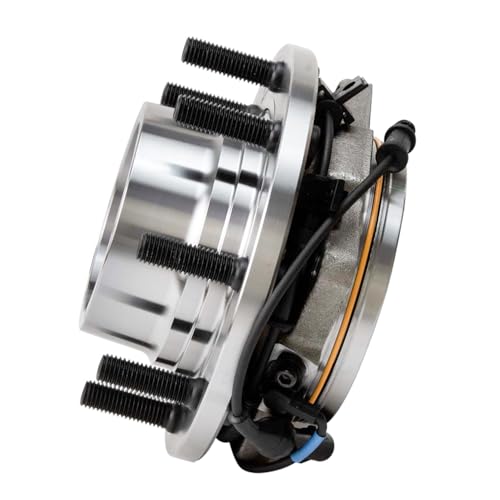 Image of Detroit Axle - 4WD Pair Front Wheel Bearing Hubs for Ford F-350 Super Duty 2008 2009 2010 [DRW] 2 Wheel Hub Bearings Assembly Replacement