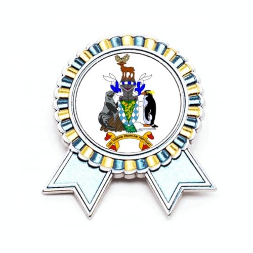 Broche avec emblème national de l'UE taille M accessoire costume métal