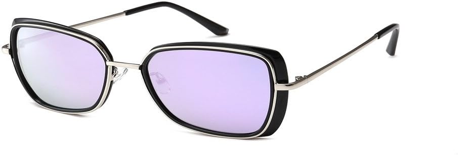 DUBI European And American Style Big Frame Ladies Sunglasses (black, purple)