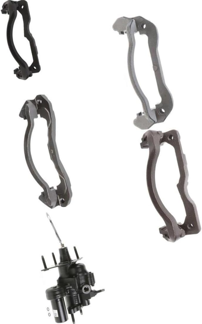 5 x Disc Brake Caliper Bracket Front Rear Set fits Chevrolet Express 3500 2003 2004 2005 2006-2007 fits GMC Savana 3500 2003-2007 Replacement 18040093, 88982626, 25997053