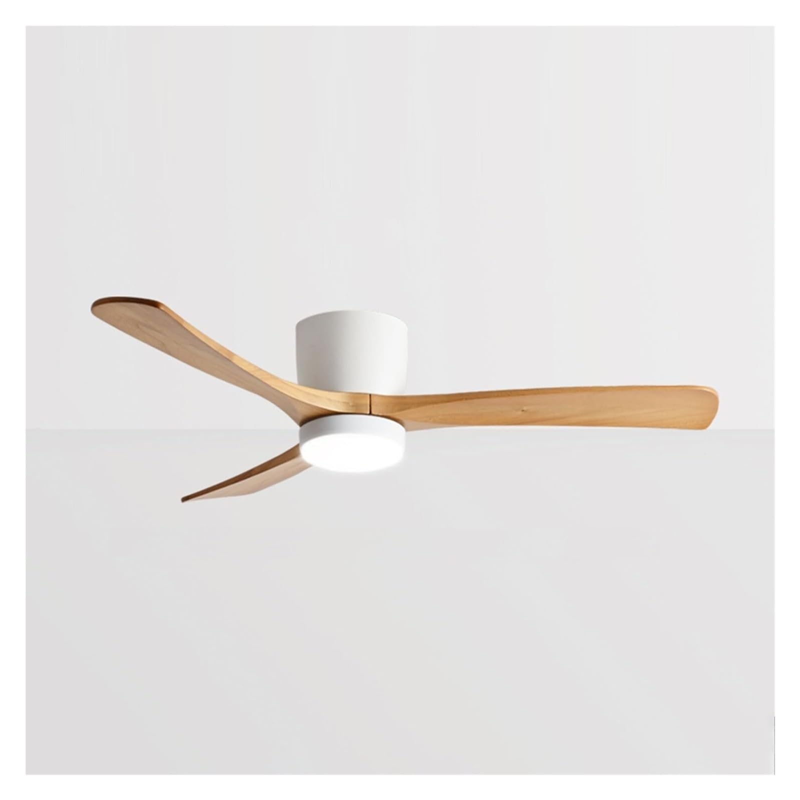 Quiet Ceiling Fans With Light LED Ceiling Fan And Remote, 6 Wind Speeds