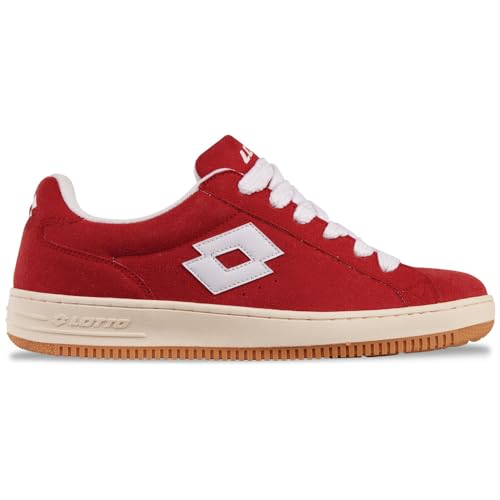 Lotto Tenis Unisex, Rojo y Blanco, Talla 40, Rojo y Blanco, 42 2/3 EU