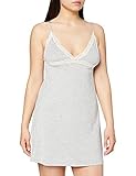 Una marca de Amazon Marca Amazon - IRIS & LILLY Camisón Sin Mangas de Modal Mujer, Gris (Heather Grey), XL, Label: XL