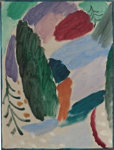 Tableaux graffiti art mural moderne de Jawlensky 60x90cm pour salon