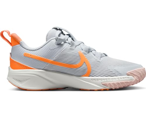 Nike Laufschuh Nike Star Runner 4 Laufschuh Für Ältere Kinder, Pure Platinum/Peach Cream-Echo Pink, DX7615-008, 38.5 EU (6Y US)