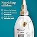 OGX Mirror Shine + Coconut Oil Pre-Wash Hair Gloss, Nourishing Rinse Out Hair Treatment for 48 Hours of Glossy Shine & Damage Repair, Lightweight Oil Mends Split Ends, 4 fl. oz