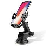 SPARIN KFZ Halterung Handyhalterung Auto Halterung, Multiwinkel 360 Grad drehbar, Taste-Design,...