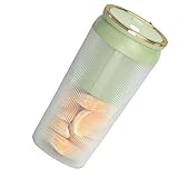 TIKATARER Blender Cup, 300 Ml USB -Ladung Multifunktional Tragbarer Automatischer Smoothie -Maker für Kleine Obst Squeezer mit Mini Juicer Cup Tragbarer Entsafter für Heimwohnheim (hellgrün)