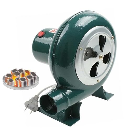 Accesorios para Barbacoa, soplador de Barbacoa eléctrico Blacksmith Forge - Soplador centrífugo para barbacoas, soplador de Aire residencial Compacto y eficiente, excitad