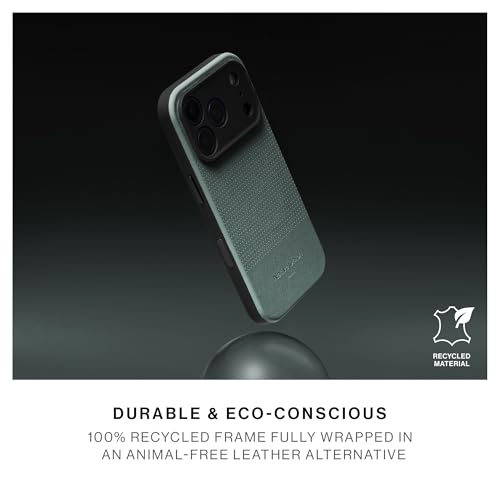 Image of Native Union Active Case - MagSafe Compatible with Built-in Magnets - Rugged Design - Recycled Materials - Ultra-Durable Drop Protection up to 10ft / 3m for iPhone 17 Pro Max (Slate Green)