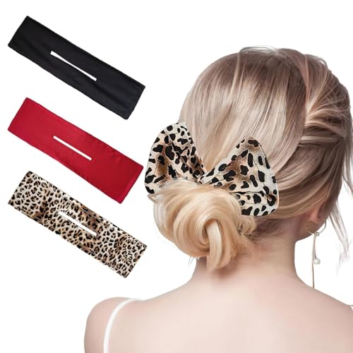 BSZYFQVE Smart Bun Maker,Donut Curler Is Soft To The Touch, Durable,Portable And Easy To Use,Can Be Made Into Various Hairstyles,For Women'S Bun Styling Tool