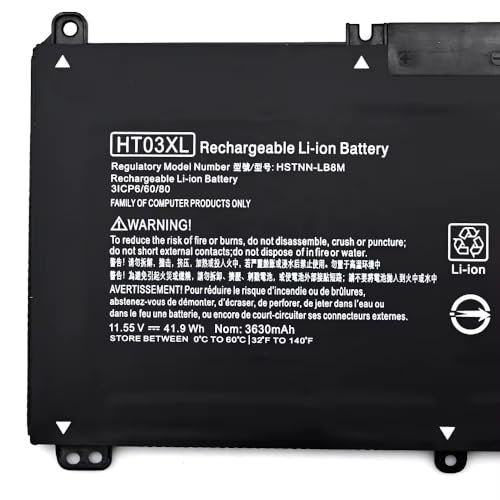 Batterie 11.4V pour HP Pavilion 15-CS2073CL haute performance - 2