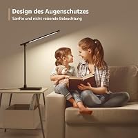 Lepro Schreibtischlampe LED, Dimmbar, 750LM 3 Farben & 5 Helligkeitsstufen – Ansicht 3