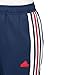 adidas Women's Tiro Cut 3-Stripes Track Pants, Team Navy Blue/White/Better Scarlet