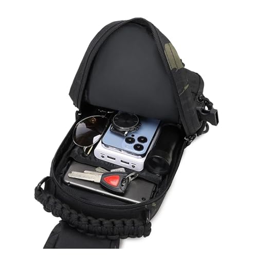 Sac de poitrine tactique pour éviter le mal de dos en randonnée active - 5