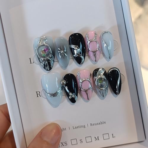 VANREESA 148Pcs Gel Nail Polish Kit with U V Light — side view showing full product dimensions