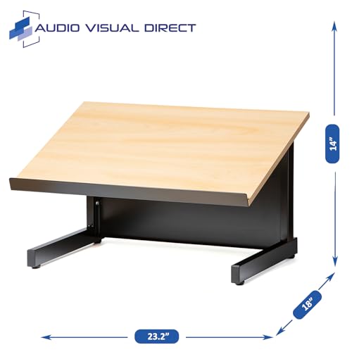 Atril audiovisual de mesa portátil para discursos y ponencias 5