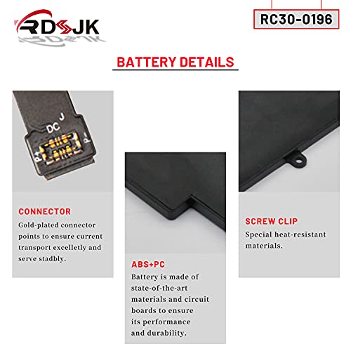Rdsjk WSF-01 Rc30-0196 Laptop Battery For Razer Blade Stealth 2016 V2 2017 I7-7500U I7-8550U 13.3 Inch Rz09-0239 Rz09-02393E31 Rz09-01962E52 Rz09-01962E53 Rz09-01962E20 Rz09-01962E10 Rz09-01962E12 Rz09-01962W10 53.6Wh thumb #4
