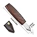 YBEATY Carving Marking Knife Woodworking Scribing Knife Premium Quality Double Beveled Sharp Blade Professional Wooden Handle Striking Cutter Wood Marking Scribe Gauge Tool with Leather Sheath