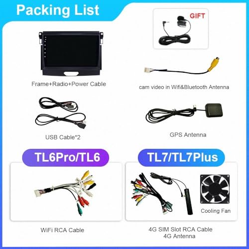 Radio coche GPS 2 DIN para Hyundai Sonata 2004-2009 con Bluetooth Mirror Link y cámara trasera 7