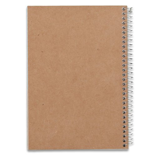 Five Star Spiral Notebook + Study App, 5 Subject, College Ruled Paper, Fights Ink Bleed, Water Resistant Cover, 8-1/2" X 11", 200 Sheets, Black (72081) #TOP3