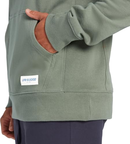 Life is Good - Mens Sun Ocean Icon Simply True Fleece Hoodie4