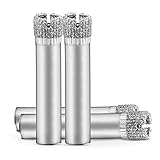 Diámetro del orificio: 6 mm, profundidad de perforación: hasta aprox. 30 mm, longitud total: aprox. 50 mm, diámetro de la espiga: 6 mm, número de revoluciones: máx. 800 / min.