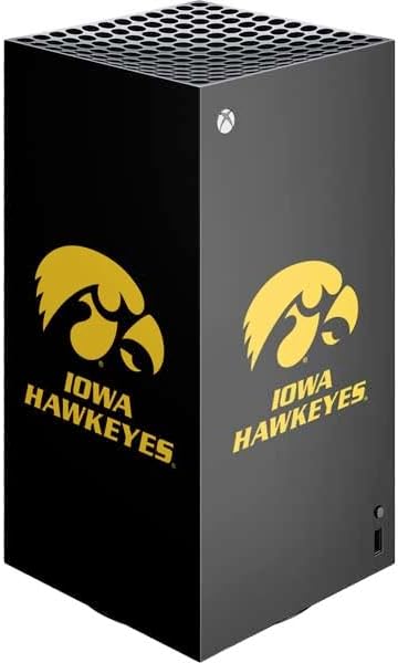 Skinit Decal Gaming Skin Compatible with Xbox Series X Digital Edition Console - Officially Licensed University of Iowa Design