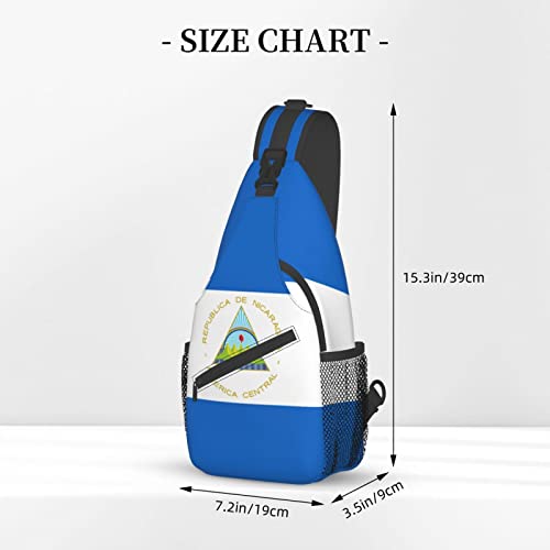 Mochila bandolera unisex negra estilo diario miniatura 4
