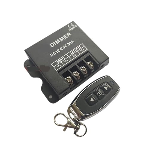 Télécommande gradation LED 12V 24V 30A pour corriger les chutes de luminosité de bandeau