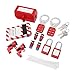 fosa Electrical Circuit Breaker Lockout Tagout Kit Heavy Duty Safety Padlock Set for Industrial Chemical Petrochemical Plants